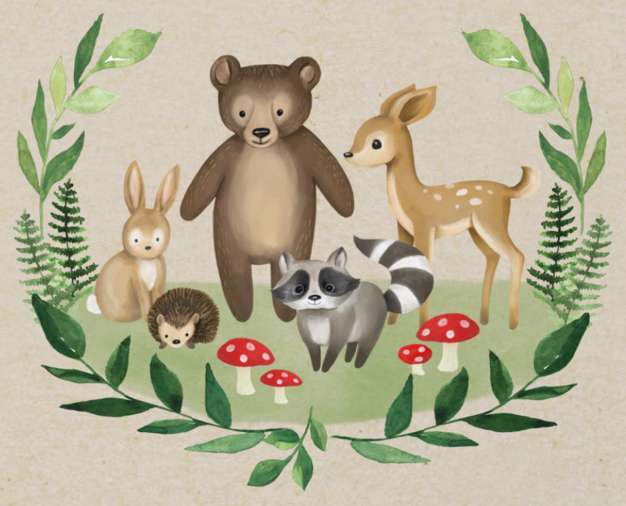 Woodland Animals Baby Shower
